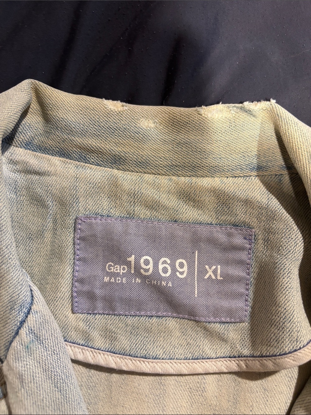 Gap 1969 Vintage Wash Denim Moto Jacket - Limited Edition - Picture 5 of 6